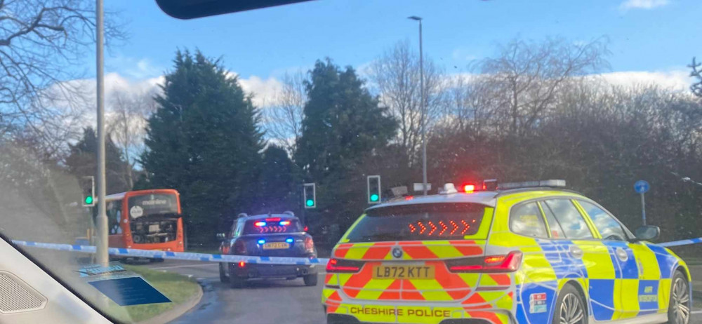 Cheshire Police is appealing for witnesses following the Crewe Green roundabout accident (Nub News).