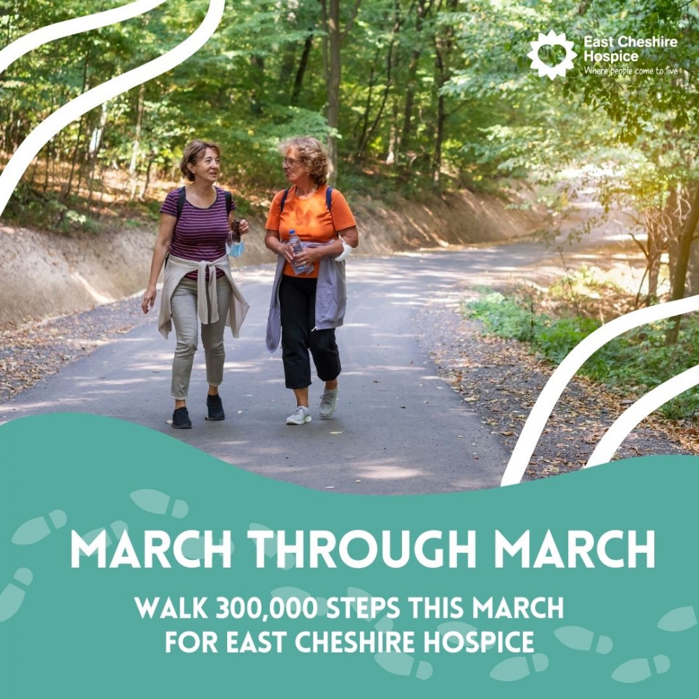 March Through March for East Cheshire Hospice