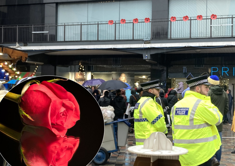 Greater Manchester Police has marked Valentine's Day by warning of the danger of romance fraud scammers (Images - GMP / Alasdair Perry)