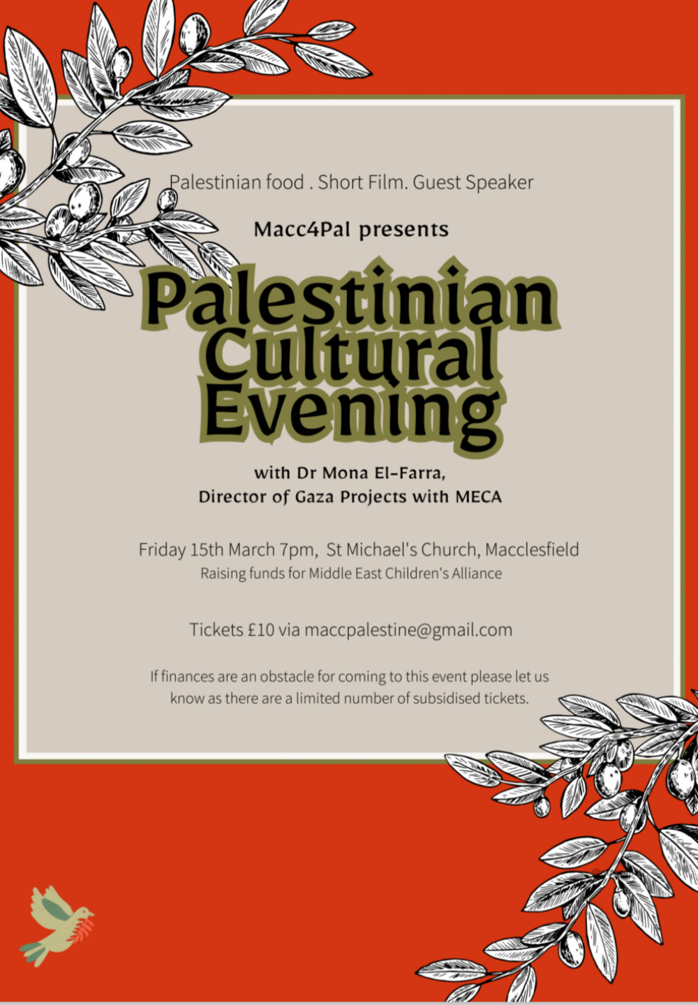 Palestinian Cultural Evening