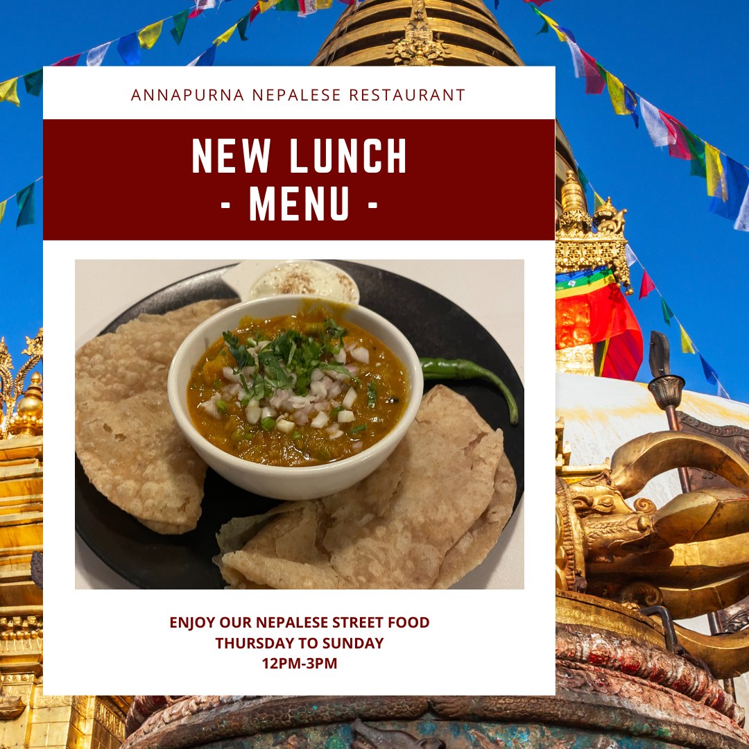 Annapurna Nepalese Restaurant Launches Lunchtime Street Food Menu