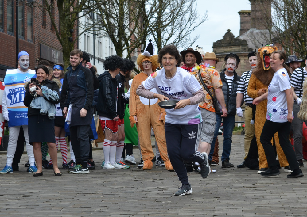 And hundreds of pounds has been raised for East Cheshire NHS Charity, who are based at Macclesfield Hospital. 