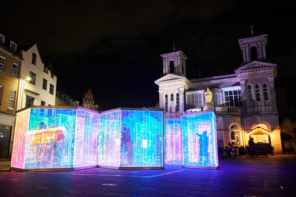Light Up Kingston is reportedly the first show of its kind in the town (Photo: Ollie Monk)