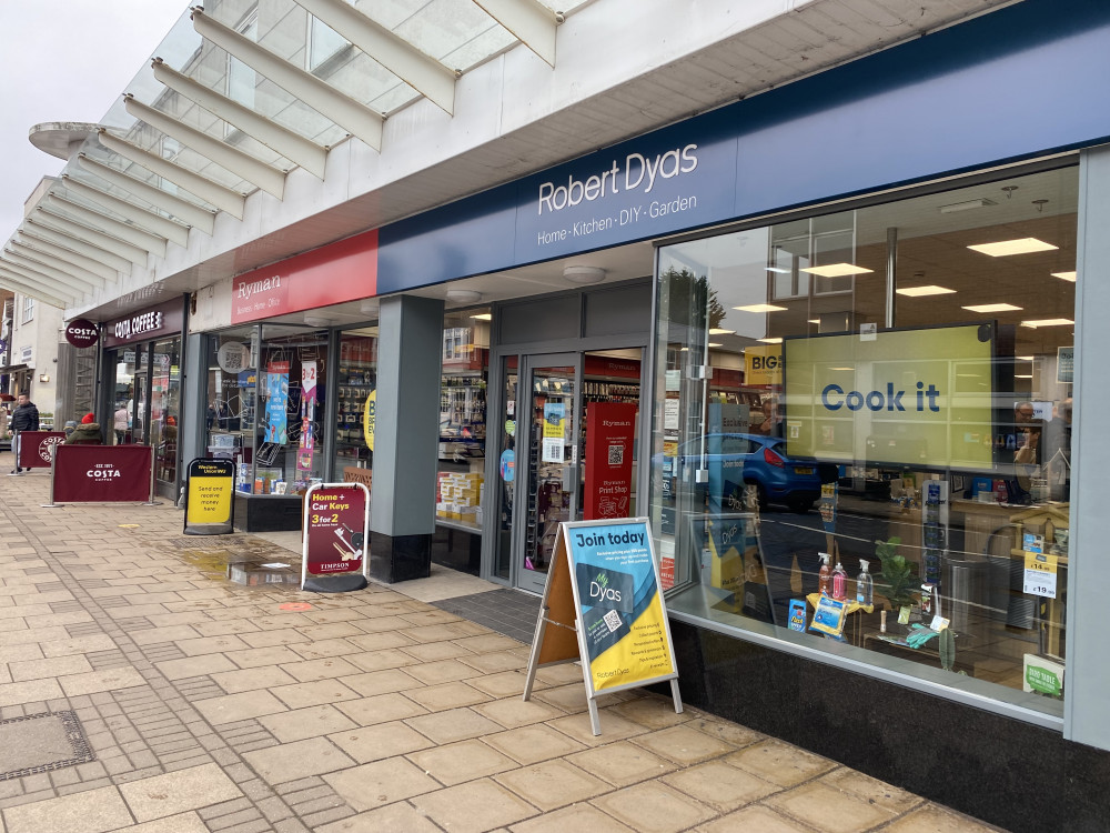 Ryman will open at Robert Dyas on Monday 19 February (image by James Smith)