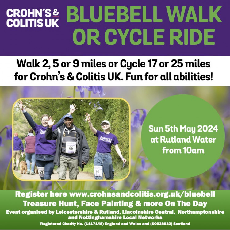 Bluebell Walk or Ride for Crohn's & Colitis UK