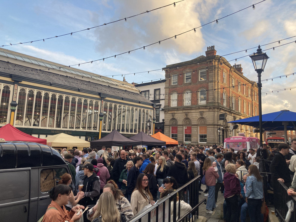 Stockport has retained its status as a 'Purple Flag' destination, meaning it has met certain 'standards of excellence' in the night-time economy (Image - Alasdair Perry)