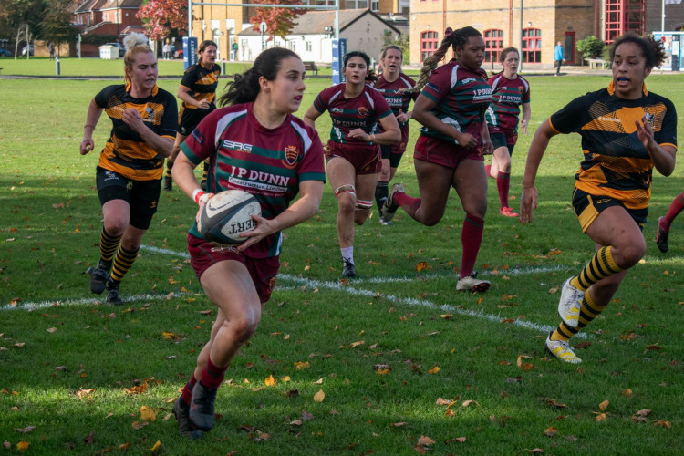 Local side Thamesians Women rugby team named as grassroots RFU Team of the month for January 2024. (Photo Credit: Jonathan Dunn).