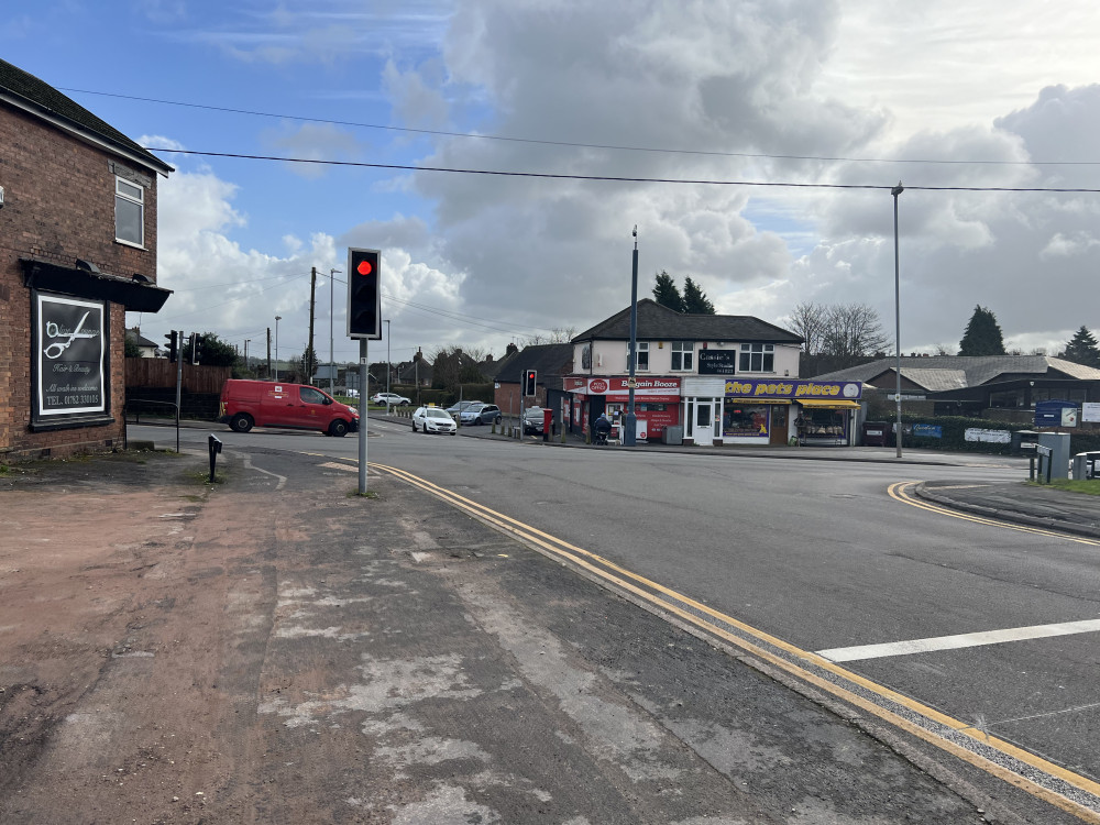 The petition is for a new pedestrian crossing at the junction in Weston Coyney where Parkhall Road and Caverswall Road meet Weston Road (Nub News).