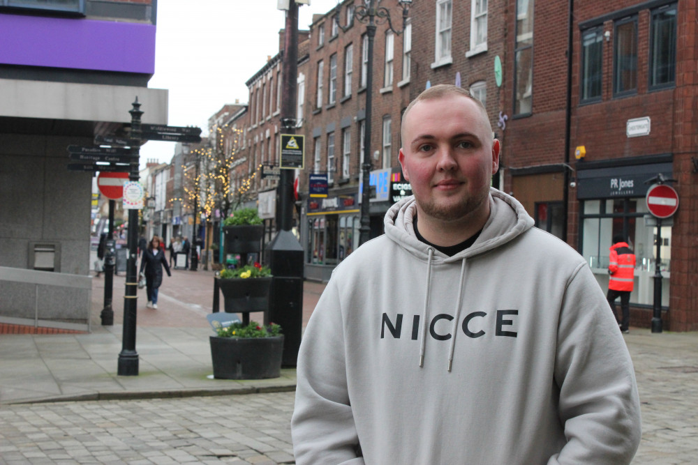 Joe Norcup is hoping to raise £1000 for charity this April.  (Image - Alexander Greensmith / Macclesfield Nub News)