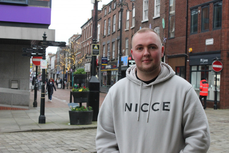 Joe Norcup is hoping to raise £1000 for charity this April.  (Image - Alexander Greensmith / Macclesfield Nub News)