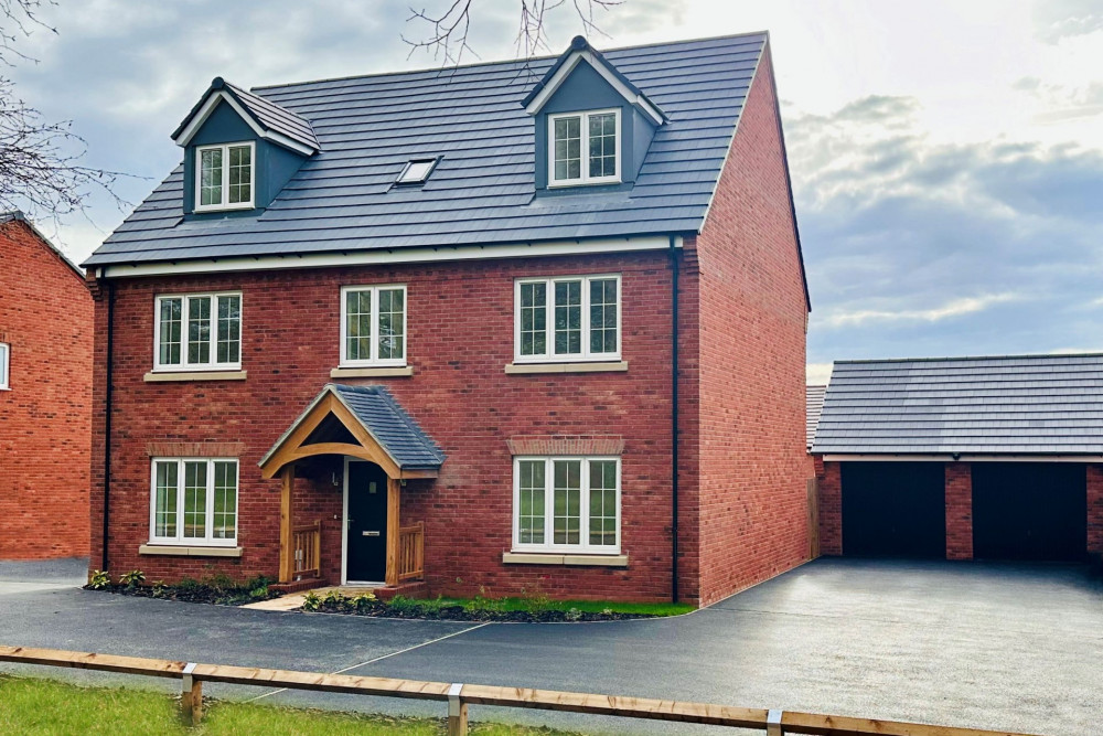 The Windsor home at Southcrest Rise, which is available for viewings on 24 February (image via Miller Homes)