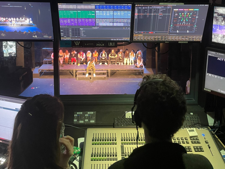 Kingston College's Production Arts students were behind the scenes of Kingston's Got Talent (Photo: Kingston College)