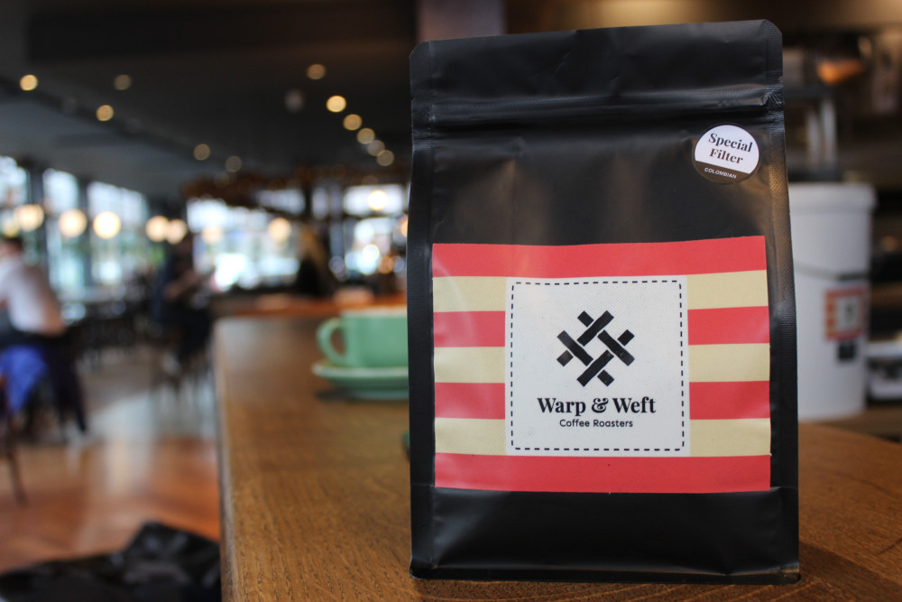 If you drink coffee at The Fountain, it is now Warp + Weft coffee. You can buy bags of it on-site. (Image - Alexander Greensmith / Macclesfield Nub News)