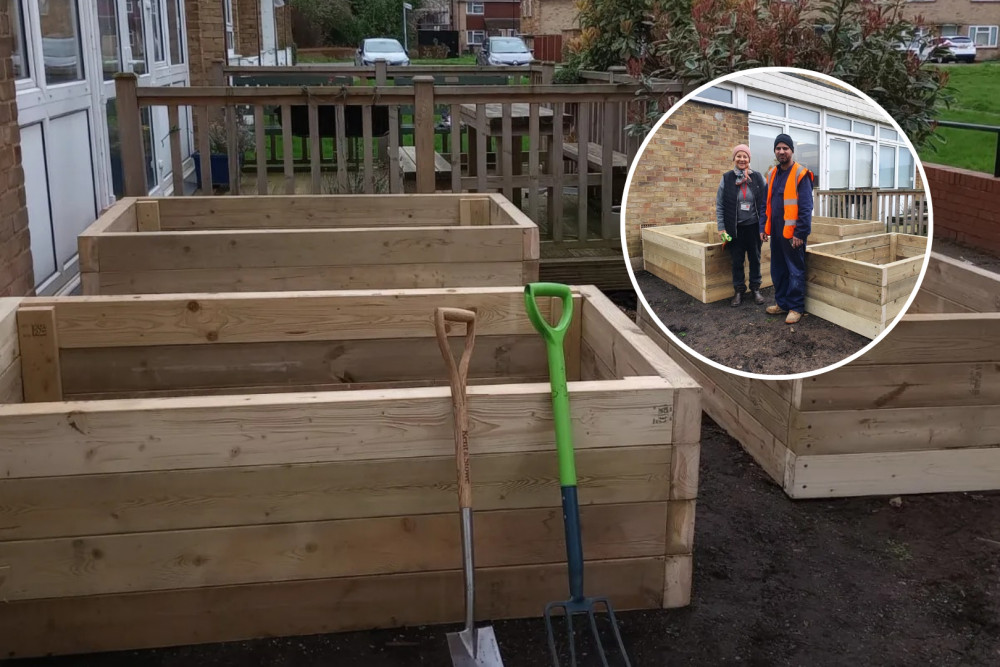 Hounslow Community Foodbox can now plant fresh fruit and vegetables in its garden (credit: Hounslow Community Foodbox/Facebook).