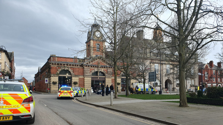 Cheshire Police arrested a 28-year-old man on Earle Street, Crewe town centre, on Tuesday 20 February (Nub News).