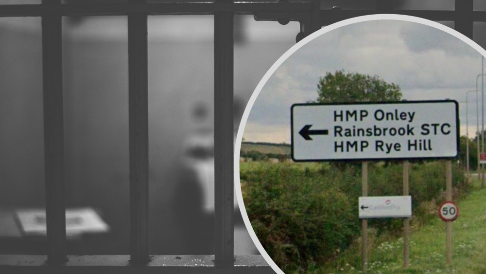 HMP Rye Hill is a Category B men’s private prison holding 664 sentenced sex offenders (image via google.maps / pixabay)