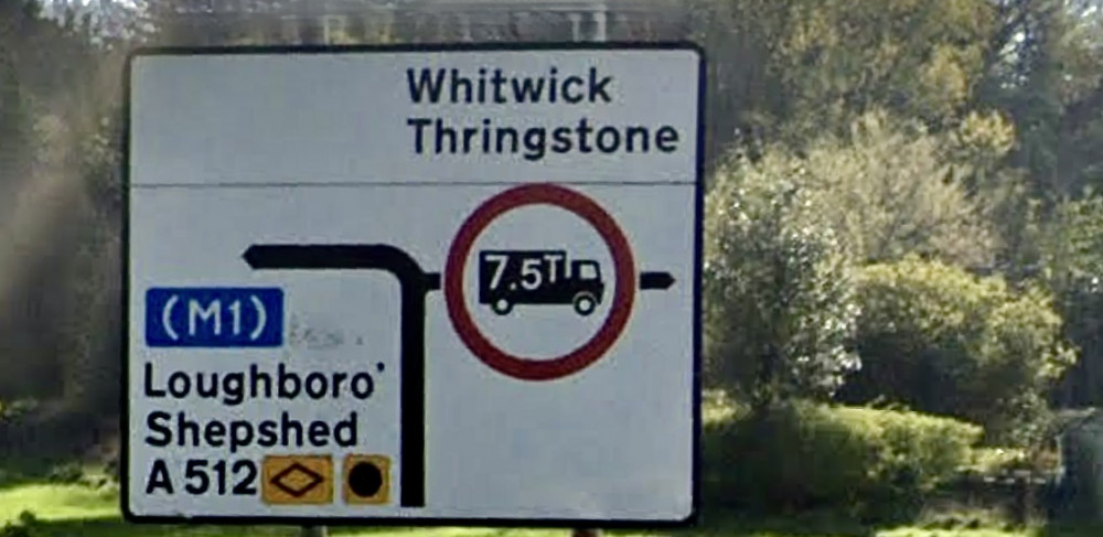 Flood warnings had been issued for Whitwick and Thringstone. Image: Instantstreetview.com