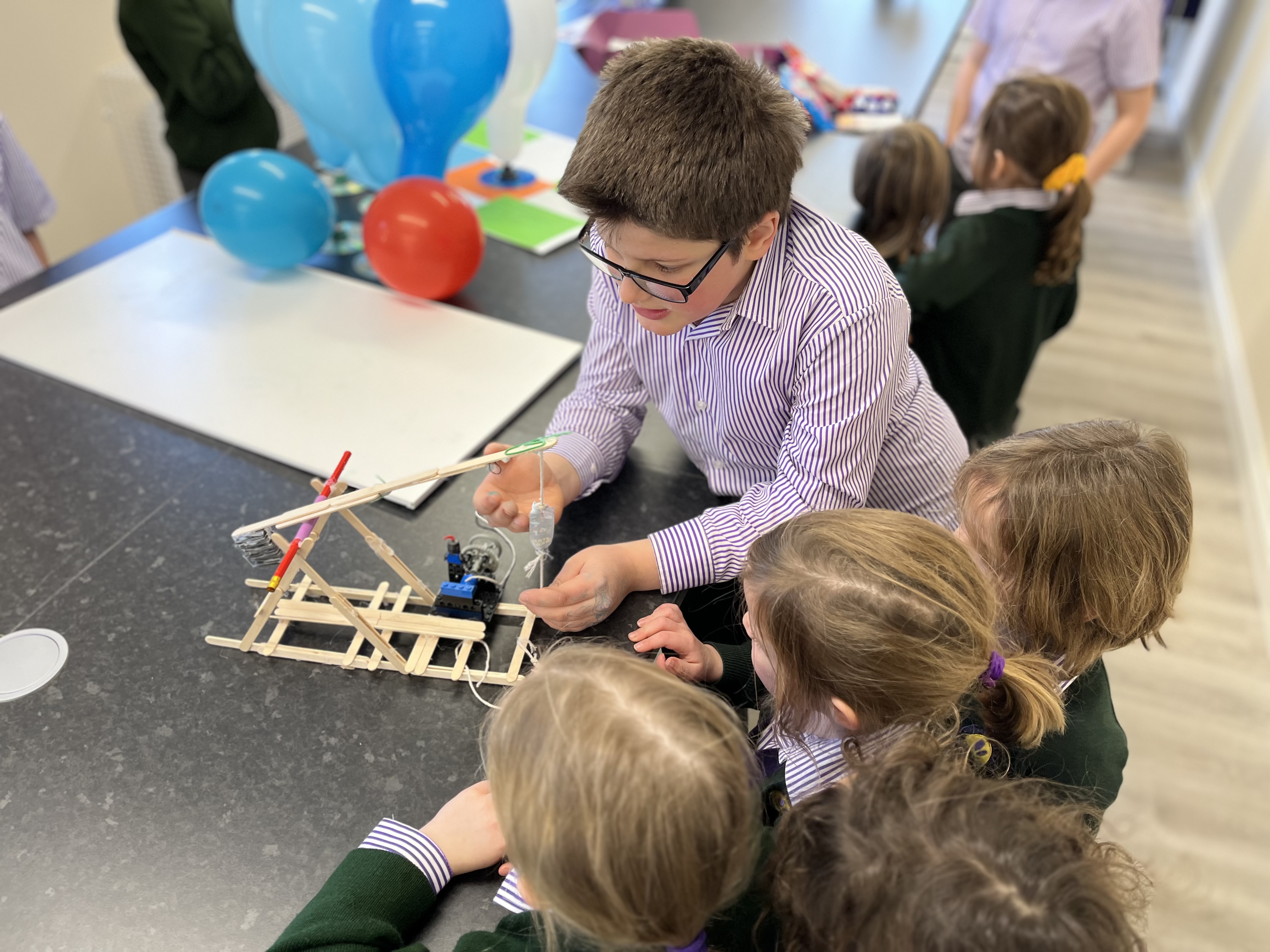 Springmead School and Nursery’s annual science fair, image Springmead School