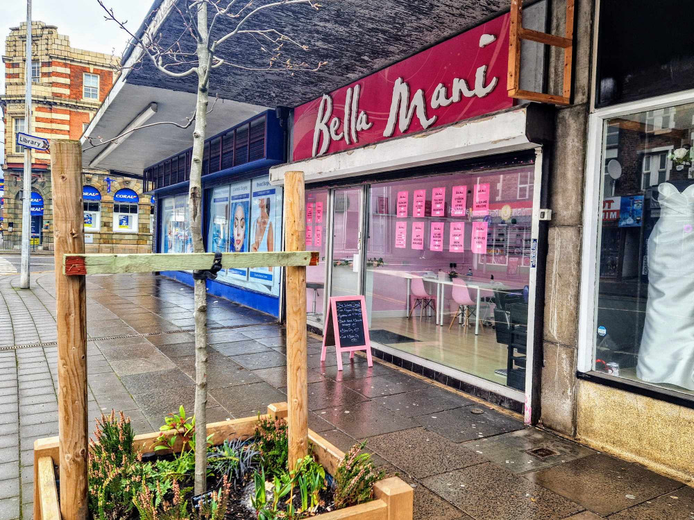 Bella Mani, Market Street, Crewe, officially launched last June, operated by Holmes Chapel resident, Marisa Howard (Ryan Parker).