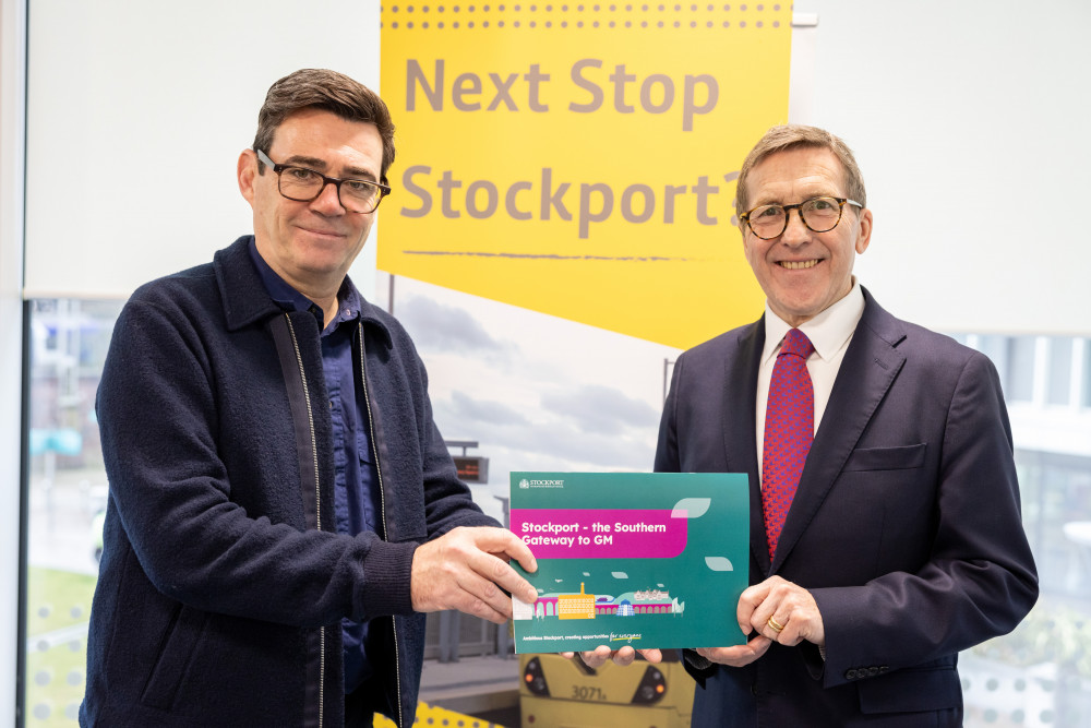 An update to the 'Next Stop Stockport' plan has suggested that Marple and Hazel Grove could receive a Metrolink service in future (Image - Stockport Council)