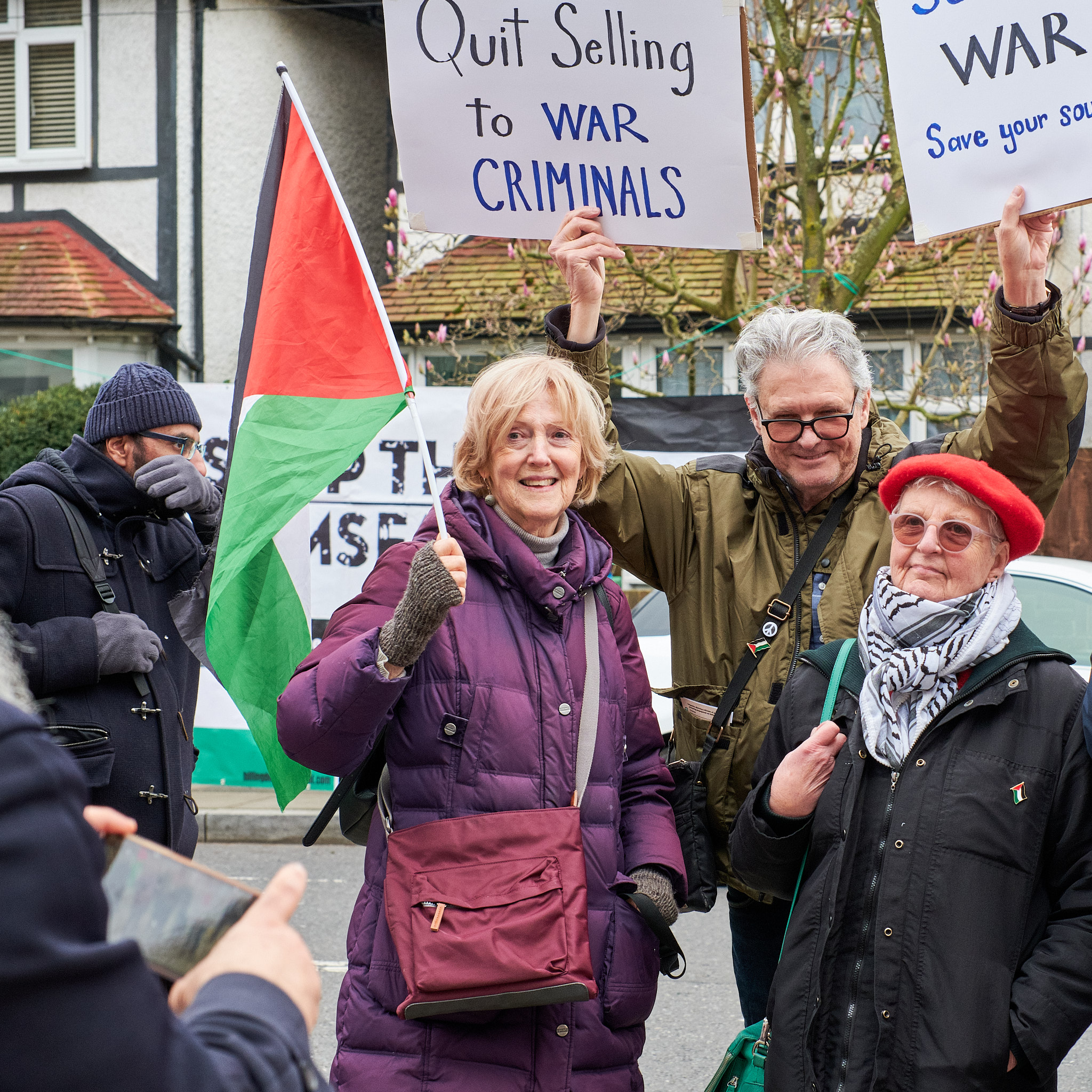 Another snap of some of the protesters. (Photo Credit: Oliver Monk).