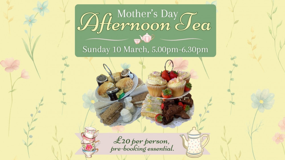 Mother's Day Afternoon Tea at The 1620s House and Garden, Manor Road, Coalville