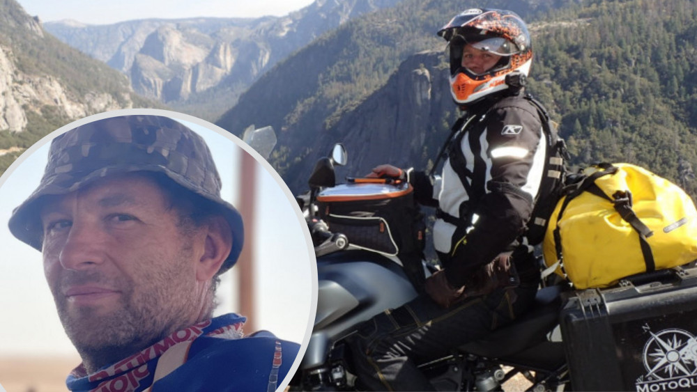 Father of two Phil Swaine died on Friday 9 February in a motorcycle accident in Spain (image supplied)