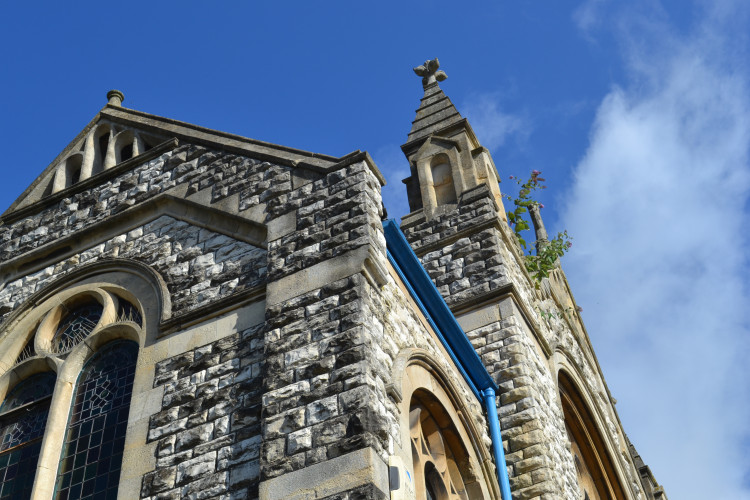 Trinity Methodist Church in Radstock, image Nub News 