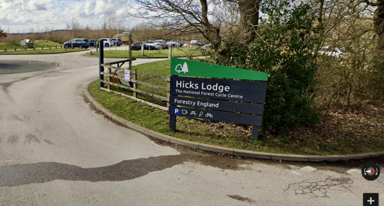 Hicks Lodge in Willesley Woodside. Photo: Instantstreetview.com