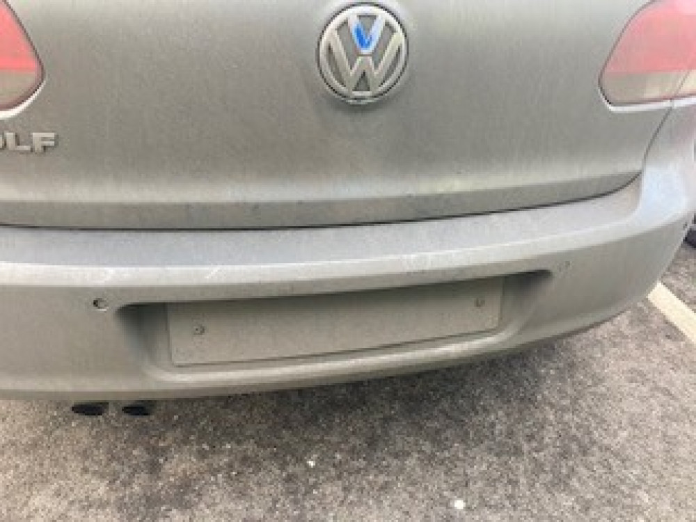 While it is not an offence to have a dirty vehicle, it is an offence to have an obscured registration plate or one that is not easily distinguishable. (Credit: Police file photo) 