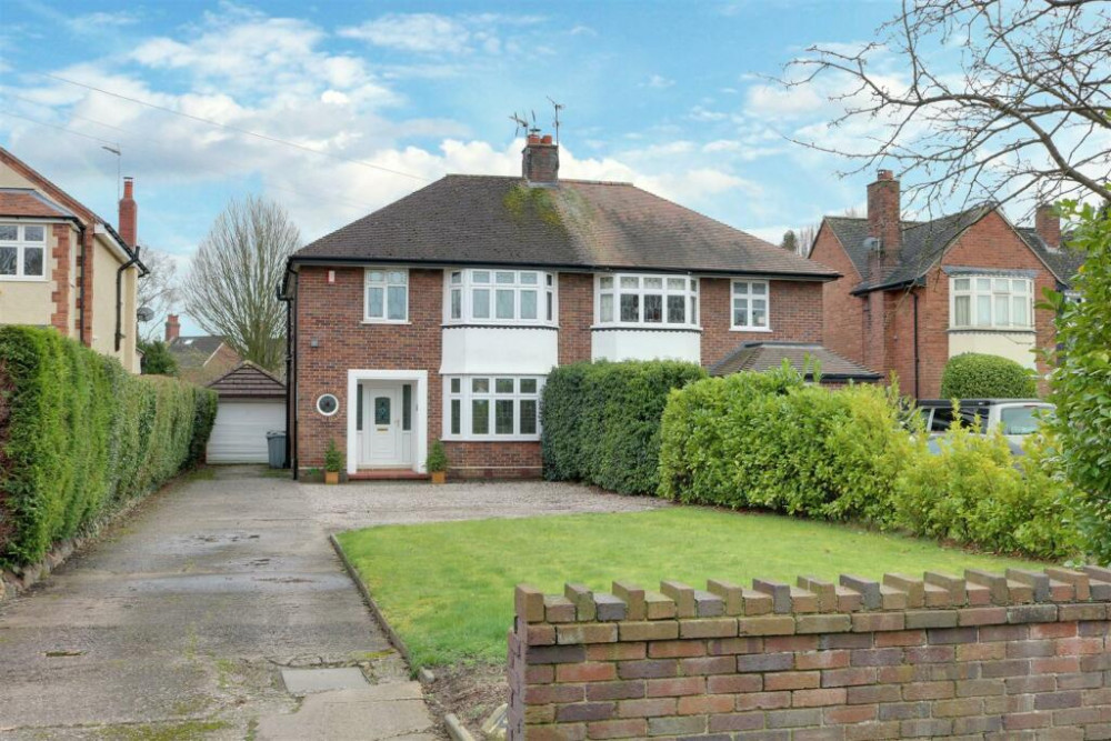 Traditional three bedroom semi on one of Alsager's most prestigious addresses.  (Photos: Stephenson Browne)  