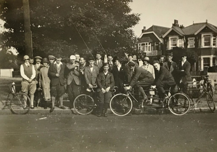 The club is has grown considerably since the meeting in this photo from 1929 (Photo: KWCC) 