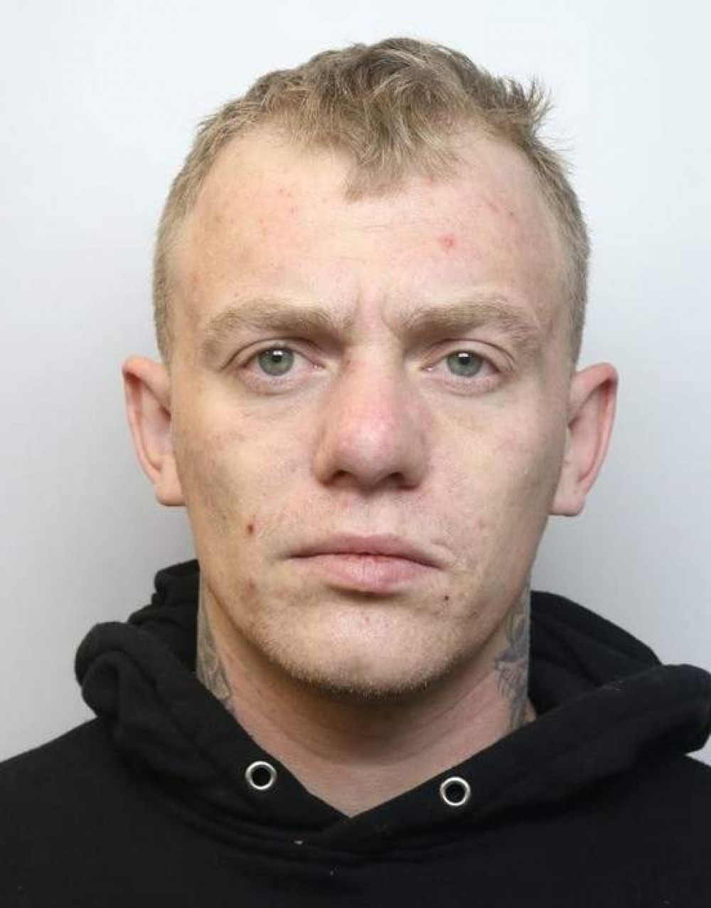 Brandon Bentley, 26, from Crewe, was sentenced to eight years in prison on Friday 23 February (Cheshire Police).