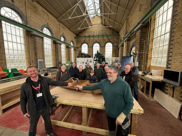 The Shed was officially declared open by Aveley Men's Shed chairman Alan Marks and Dan Thompson, Project Director for Essex Men's Shed,