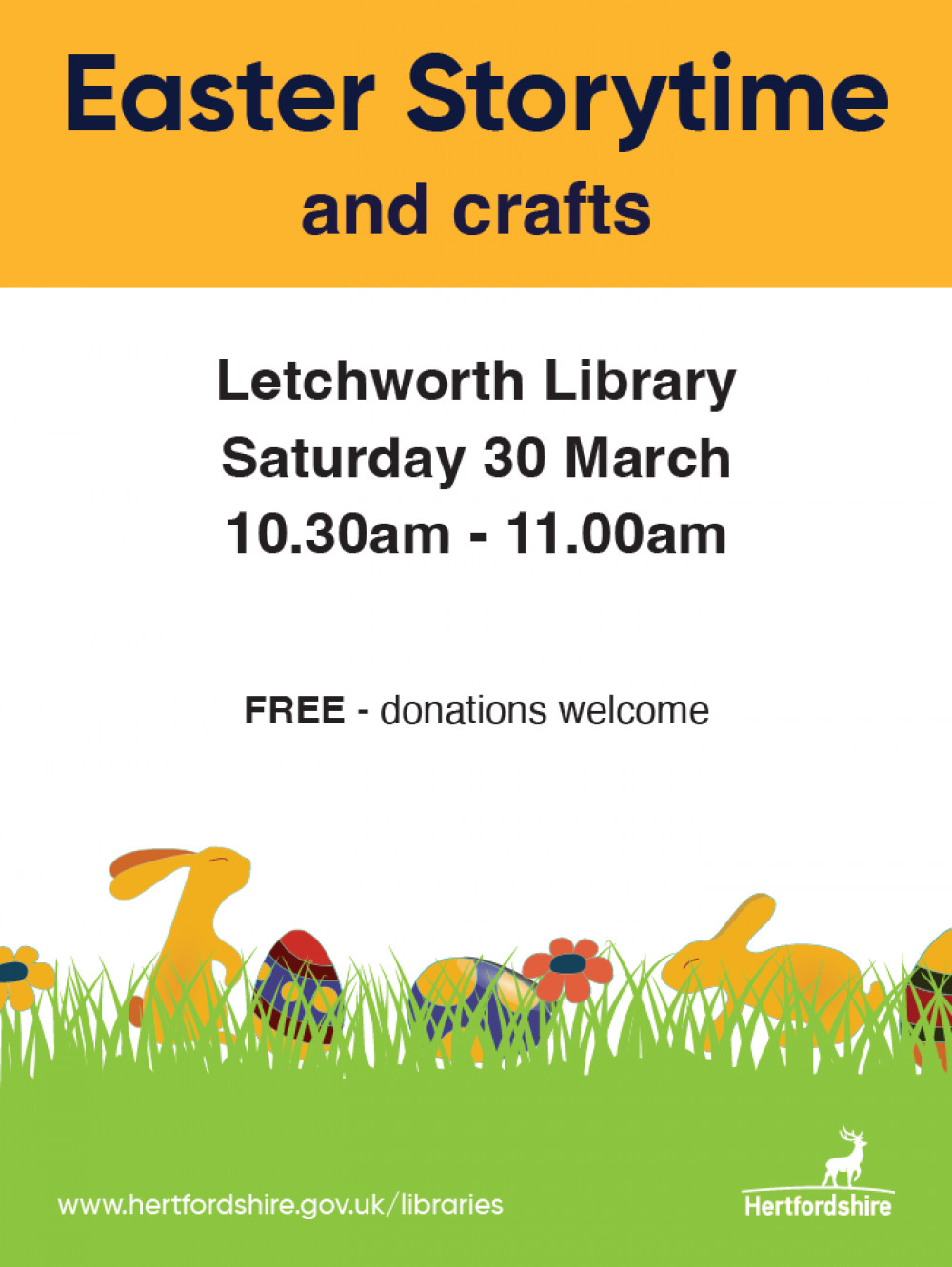 Easter Stories at Letchworth Library 