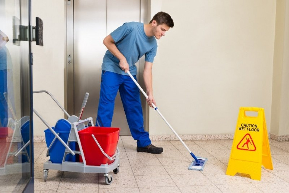 A cleaner role in Shepton Mallet could be your next move, offering up to £12.50 per hour to keep things shining (Unsplash) 