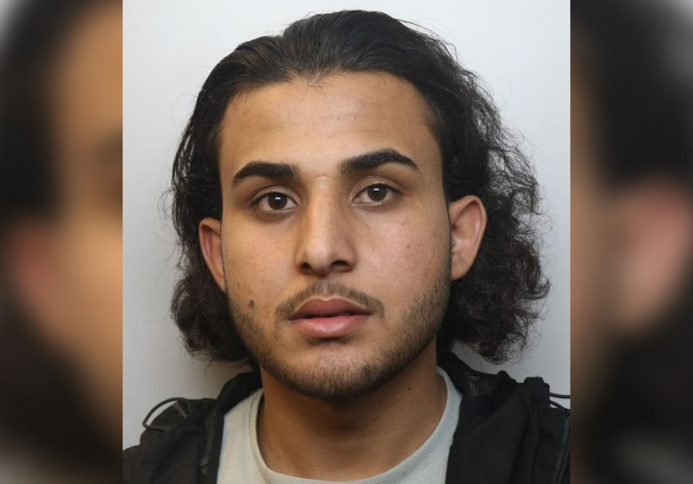 Omar Bnyan, 23, of St Brendan’s Road North, Manchester. (Image - Cheshire Police) 