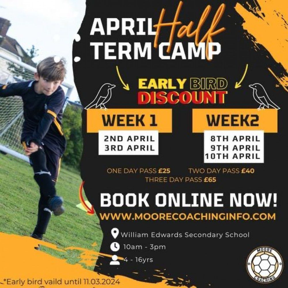 EASTER FOOTBALL CAMP