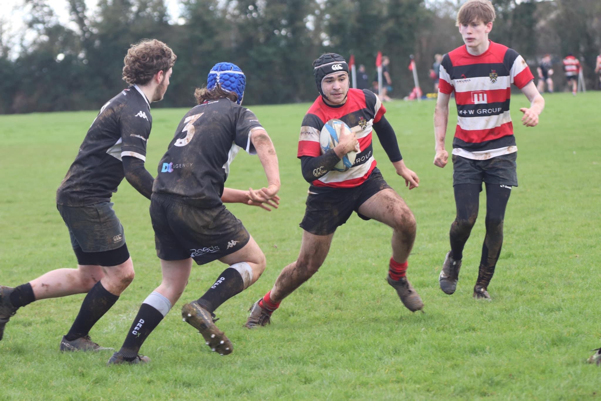 Royal Wootton Bassett RFC Colts 25 - 05 Frome RFC Academy, image Katie White