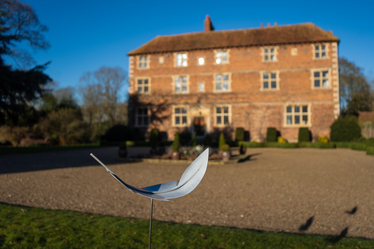 The beautiful feather ironwork in Lincolnshire. Image credit: St Barnabas.