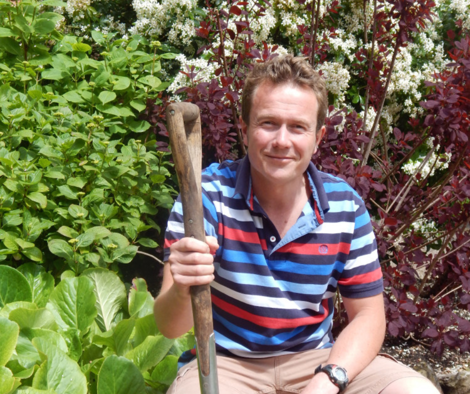 James Cross, Head Gardener at The Bishop's Palace