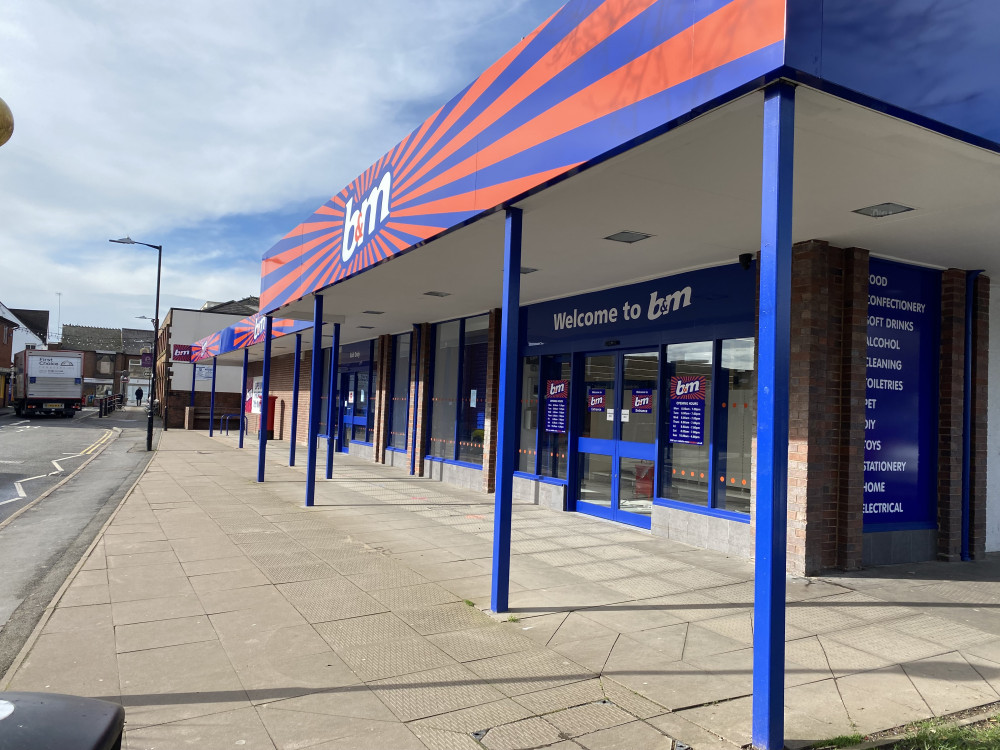 B&M is taking over the former Wilko store on Station Road (image by James Smith)