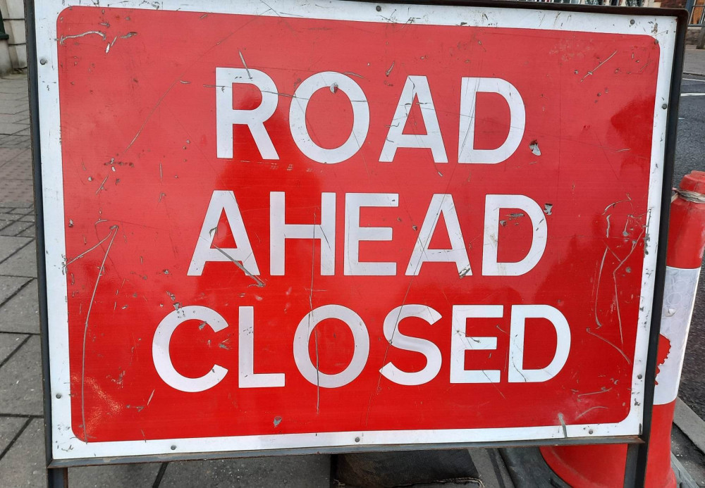 Roadworks will take place in Grantham, Lincs, in 2024/25. Image credit: Nub News. 