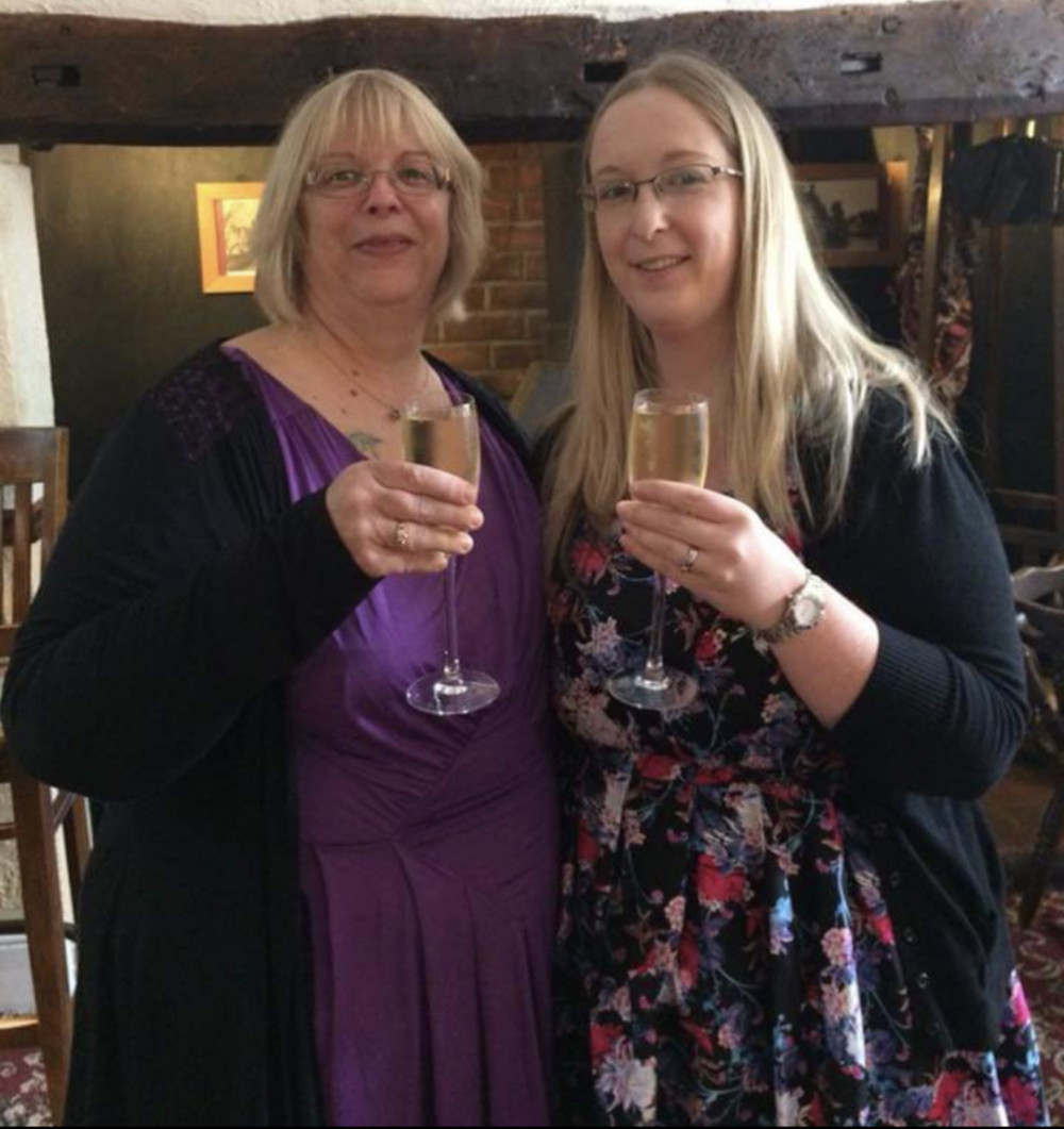 "I'm lucky enough to have an amazing mum who is my rock. She's my inspiration to want to do better for myself." (Photo: Hannah Bolton and her mum Nicola.)