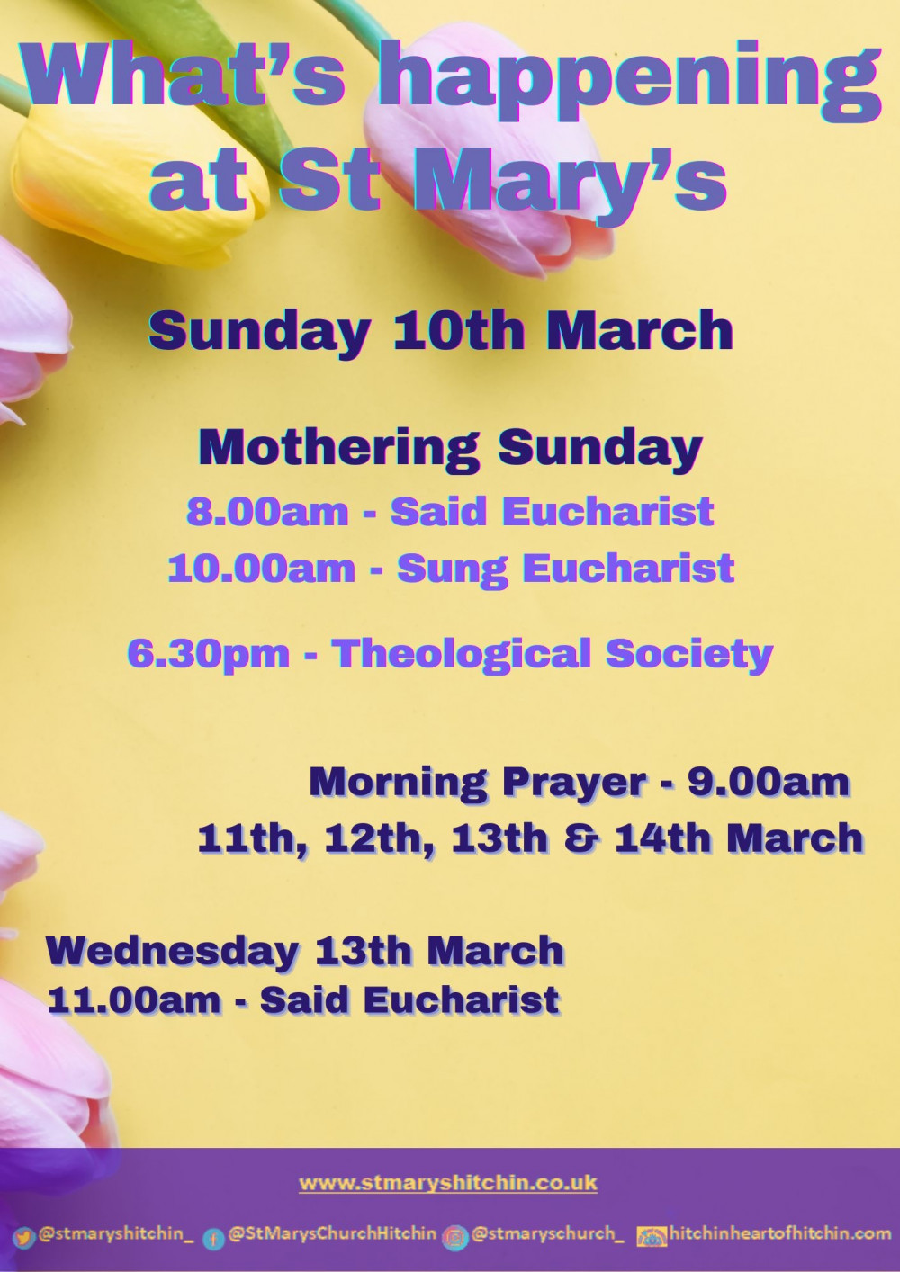 St Mary's Services & Opening Times this week | Religion/Worship | News