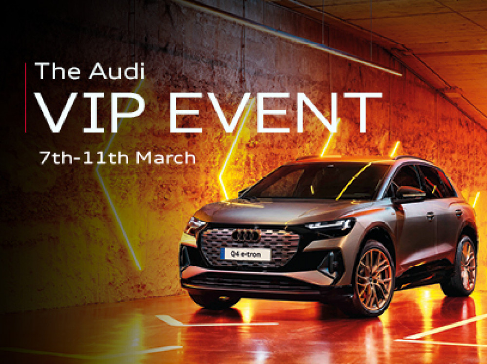 The Stoke Audi VIP event takes place this weekend (Swansway Group).