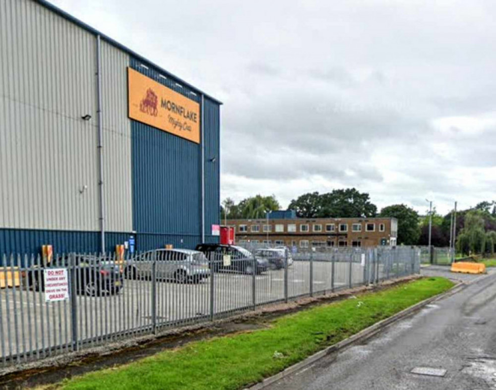 Cheshire East took less than 15 minutes on Wednesday 6 March to approve Mornflake's warehouse extension on Third Avenue (Google).