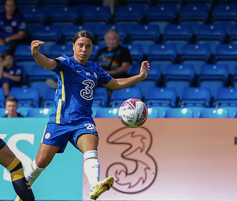 Chelsea striker, Sam Kerr, has pleaded not guilty to a 'racially aggravated offence' which took place in Twickenham. (Photo Credit: Wikimedia Commons).