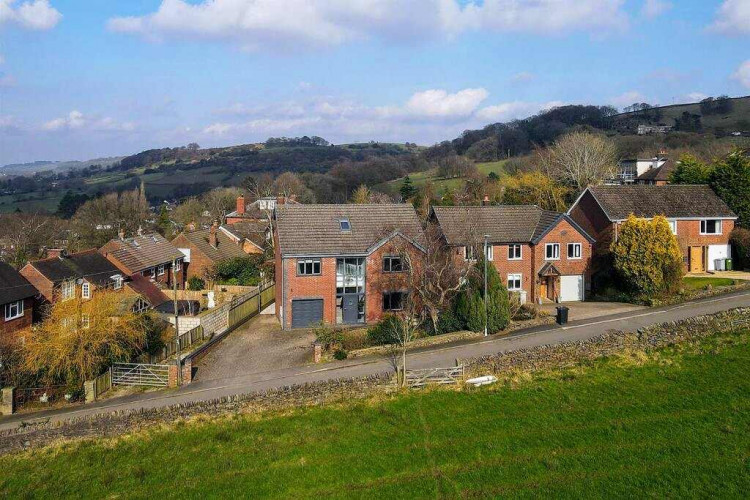 The stunning five-bedroom detached property on Stoneyfold Lane, Macclesfield (Holden & Prescott).