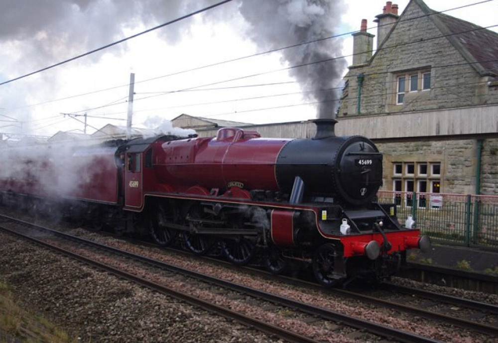 The trip, taking place on Saturday 9 March, will involve stops at Manchester, Stockport, Macclesfield, and Stratford-upon-Avon. It will feature a locomotive from the Carnforth Steam Pool (Image - Wikimedia Commons / Ian Taylor)